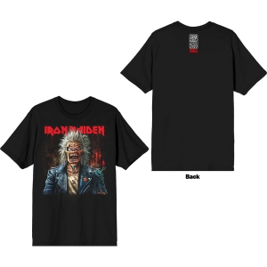 Iron Maiden - Est. 1975 Eddie Scream Portrait Uni Bl T-Shirt in the group MERCHANDISE / T-shirt / Nyheter / Hårdrock at Bengans Skivbutik AB (5628728r)