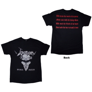 Venom - Black Metal Uni Bl T-Shirt in the group MERCHANDISE / T-shirt / Nyheter / Hårdrock at Bengans Skivbutik AB (5628742r)