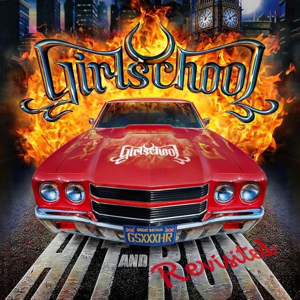 Girlschool - Hit And Run Revisited (Ltd Red Vinyl LP) in the group VINYL / Pop-Rock at Bengans Skivbutik AB (5628973)