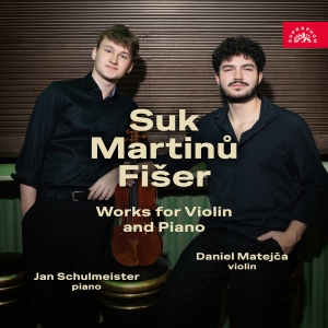 Daniel Matejca Jan Schulmeister - Works For Violin & Piano in the group CD / Upcoming releases / Classical at Bengans Skivbutik AB (5629211)