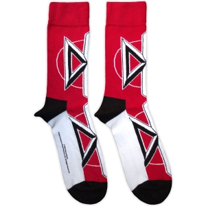 Dead Kennedys - Logo Uni Red Socks (Eu 40-45) in the group MERCHANDISE / Merch / Nyheter / Pop-Rock at Bengans Skivbutik AB (5629364)