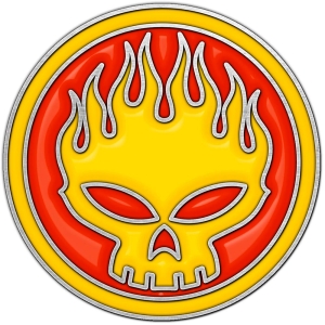 Offspring - Skull Logo Pin Badge in the group MERCHANDISE / Merch / Nyheter /  at Bengans Skivbutik AB (5629484)