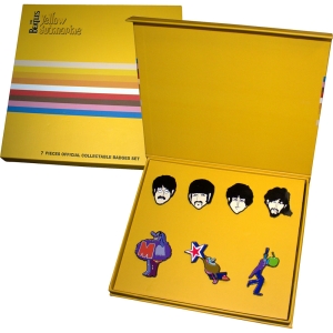 Beatles - Yellow Submarine Characters - Pin Badge Set in the group MERCHANDISE / Merch / Kommande / Pop-Rock at Bengans Skivbutik AB (5629496)