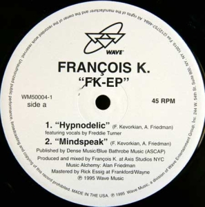 Francois K - FK-EP in the group VINYL / Fransk Musik at Bengans Skivbutik AB (5629637)
