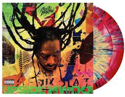 Buju Banton - Upside Down 2020 -Red/Orange & Black Splatter in the group OTHER / -Start SVSN at Bengans Skivbutik AB (5629749)