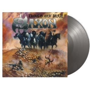Saxon - Dogs Of War (Ltd 30th Anniversary Reissue / Silver Vinyl LP) in the group OUR PICKS / Friday Releases / 2025-07-18 at Bengans Skivbutik AB (5629881)