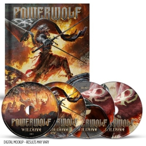 Powerwolf - Wildlive (Live At Olympiahalle) in the group MUSIK / CD+Blu-ray / Kommande / Hårdrock at Bengans Skivbutik AB (5629939)