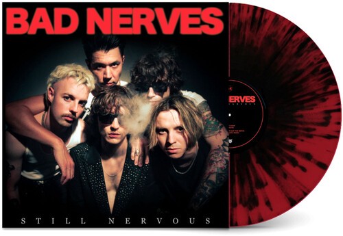 Bad Nerves - Still Nervous (Red/Black Splatter Vinyl) in the group VINYL / Punk at Bengans Skivbutik AB (5630185)