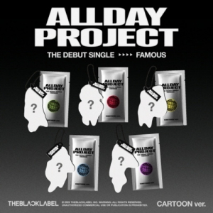 Allday Project - Famous (Cartoon Ver.) (Random Ver.) in the group MERCHANDISE / Merch+Code / Kommande / K-Pop at Bengans Skivbutik AB (5630204)