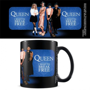 Queen - I Want To Break Free Black Pod Mug in the group MERCHANDISE / Merch / Pop-Rock at Bengans Skivbutik AB (5630231)