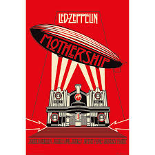 Led Zeppelin - Mothership Red  91,5 X 61 Cm in the group MERCHANDISE / Poster /  at Bengans Skivbutik AB (5630243)