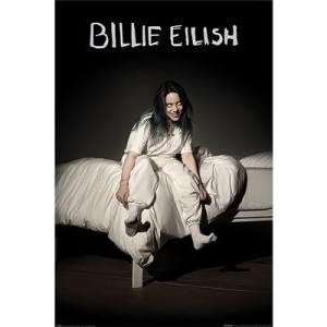 Billie Eilish - When We All Fall Asleep Where Do We -  91,5 X 61 Cm in the group MERCHANDISE / Poster / Pop-Rock at Bengans Skivbutik AB (5630245)