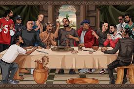 Various - The Last Supper Of Hip Hop Maxi Poster in the group MERCHANDISE / Merch / Hip Hop-Rap at Bengans Skivbutik AB (5630270)