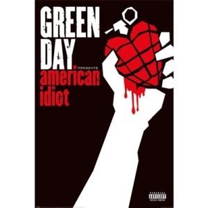 Green Day - American Idiot Album  91,5 X 61 Cm in the group MERCHANDISE / Poster /  at Bengans Skivbutik AB (5630271)