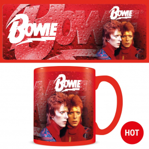 David Bowie - Bolt Heat Change Mug in the group MERCHANDISE / Merch / Pop-Rock at Bengans Skivbutik AB (5630274)