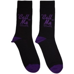 Blondie - Call Me Uni Bl Socks in the group MERCHANDISE / Merch / Nyheter / Pop-Rock at Bengans Skivbutik AB (5630390)