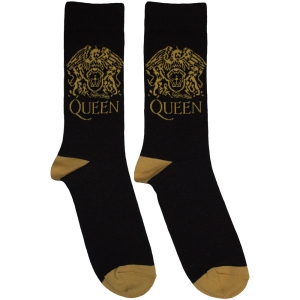 Queen - Gold Crest Bl Socks in the group MERCHANDISE / Merch / Pop-Rock at Bengans Skivbutik AB (5630398)