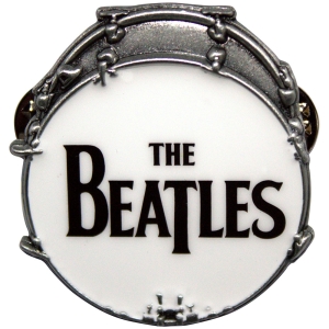 Beatles - Drop T Drum Pin Badge in the group MERCHANDISE / Merch / Nyheter / Pop-Rock at Bengans Skivbutik AB (5630507)