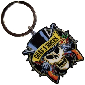 Guns N Roses - Top Hat Keychain in the group MERCHANDISE / Merch / Nyheter / Hårdrock at Bengans Skivbutik AB (5630513)