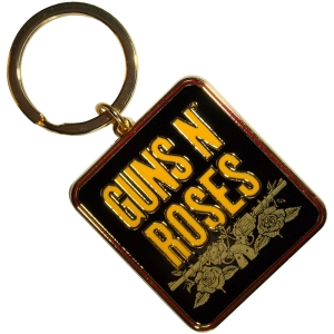 Guns N Roses - Stacked Black Keychain in the group MERCHANDISE / Merch / Nyheter / Hårdrock at Bengans Skivbutik AB (5630514)