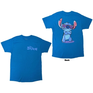 Disney - Stitch Logo F&B Uni Blue T-Shirt in the group MERCHANDISE / T-shirt / Nyheter / Film-Musikal at Bengans Skivbutik AB (5630530r)