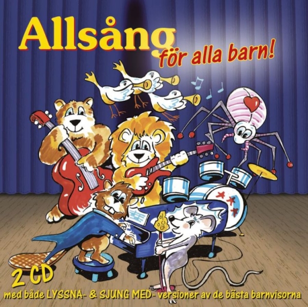 Uffe Börjesson & Rey-Ove Karlé - Allsång För Alla Barn! in the group CD / Bestsellers at Bengans Skivbutik AB (563059)