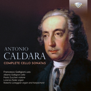 Antonio Caldara - Complete Cello Sonatas in the group CD / Upcoming releases / Classical at Bengans Skivbutik AB (5630824)