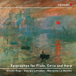 Atsuko Koga Georgiy Lomakov Maria - Epigraphes For Flute, Cello And Har in the group CD / Upcoming releases / Classical at Bengans Skivbutik AB (5630830)