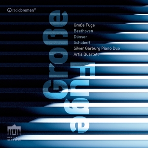 Silver Garburg Piano Duo Artis Qua - Beethoven: Great Fugue in the group CD / Upcoming releases / Classical at Bengans Skivbutik AB (5630842)