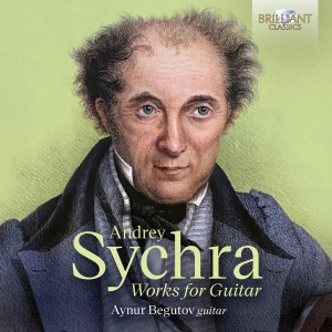 Andrey Sychra - Works For Guitar in the group CD / Upcoming releases / Classical at Bengans Skivbutik AB (5630876)