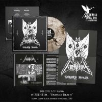 Nifelheim - Unholy Death (Clear/Black Marbled V in the group VINYL / Upcoming releases / Hårdrock at Bengans Skivbutik AB (5630962)