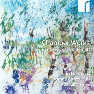 Boris Kucharsky Hugo Haag Thomas - Brahms, Penderecki & Hindemith: Cha in the group CD / Upcoming releases / Classical at Bengans Skivbutik AB (5631030)