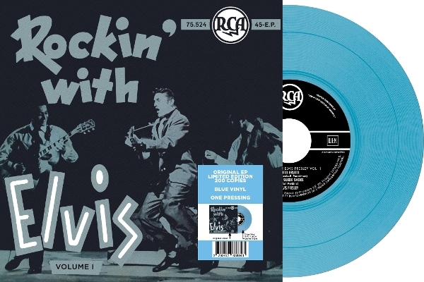 Elvis Presley - Ep Étranger N°19 - Rockin' With Elvis (Volume I) (Belgium) in the group OUR PICKS / Friday Releases / 2025-09-19 at Bengans Skivbutik AB (5631441)
