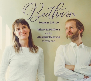Ludwig Van Beethoven - Violin Sonatas Nos. 2 & 10 in the group CD / Upcoming releases / Classical at Bengans Skivbutik AB (5632090)