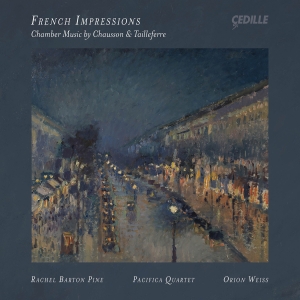 Rachel Barton Pine Pacifical Quart - French Impressions - Chamber Music in the group CD / Upcoming releases / Classical at Bengans Skivbutik AB (5632108)
