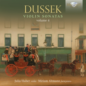 Jan Ladislav Dussek - Violin Sonatas, Vol. 4 in the group CD / Upcoming releases / Classical at Bengans Skivbutik AB (5632120)