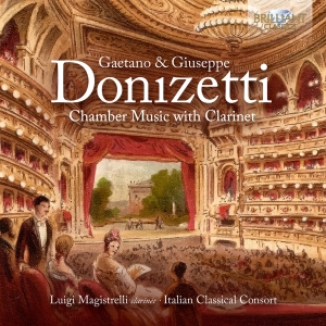 Gaetano & Giuseppe Donizetti - Chamber Music With Clarinet in the group CD / Upcoming releases / Classical at Bengans Skivbutik AB (5632126)