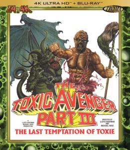 Movie - The Toxic Avenger, Part Iii: The Last Temptation Of Toxie (4K Uhd) in the group Movies / Film Blu-ray / Kommande /  at Bengans Skivbutik AB (5632174)