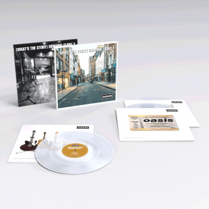 Oasis - (What’S The Story) Morning Glory? (30Th Anniversary Deluxe Edition Chrystal clear3 LP) in the group VINYL / Upcoming releases / Pop-Rock at Bengans Skivbutik AB (5632181)