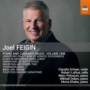 Joel Feigin - Piano And Chamber Music, Vol. 1 in the group CD / Upcoming releases / Classical at Bengans Skivbutik AB (5632206)