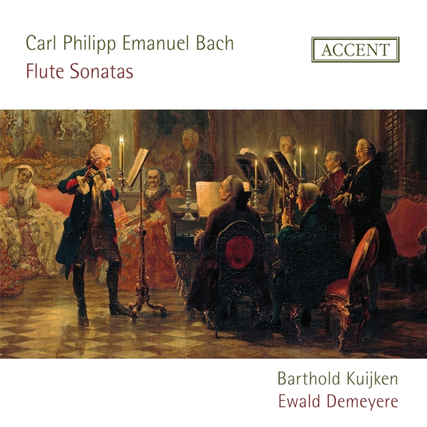 Bach C P E - Flute Sonatas in the group CD / Bestsellers at Bengans Skivbutik AB (5632247)