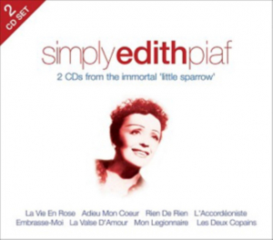 Edith Piaf - Simply Edith Piaf in the group CD / Fransk Musik,Pop-Rock at Bengans Skivbutik AB (5632528)