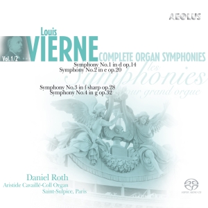 Louis Vierne - Complete Organ Symphonies Vol. 1 & in the group MUSIK / SACD / Klassiskt at Bengans Skivbutik AB (5632758)