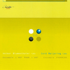 Ensemble L'art Pour L'art & Ensembl - 2 X 2: Lieder & Chamber Music By Bl in the group CD / Klassiskt at Bengans Skivbutik AB (5632760)