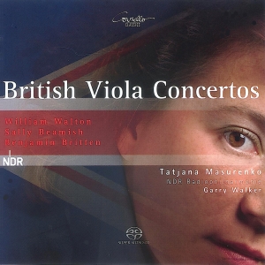 Tatjana Masurenko - British Viola Concertos in the group MUSIK / SACD / Klassiskt at Bengans Skivbutik AB (5632814)