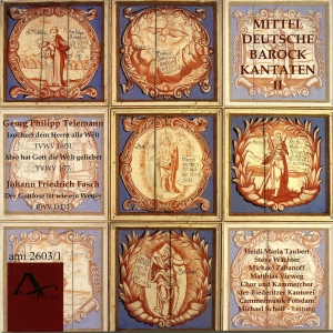 Telemann & Fasch - German Baroque Cantatas Vol. 2 in the group CD / Klassiskt at Bengans Skivbutik AB (5632899)