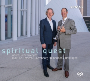 Adam Rixer Maurice Clement - Spritual Quest in the group MUSIK / SACD / Klassiskt at Bengans Skivbutik AB (5632912)