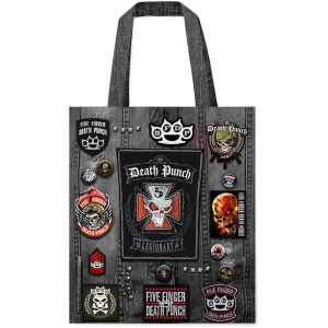 Five Finger Death Punch - Legionary (Multicolour, Battle, Totebag) in the group MERCHANDISE / Merch / Nyheter / Hårdrock at Bengans Skivbutik AB (5633036)