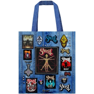 Ghost - Popestar (Multicolour, Battle, Totebag) in the group MERCHANDISE / Merch / Nyheter / Hårdrock at Bengans Skivbutik AB (5633037)