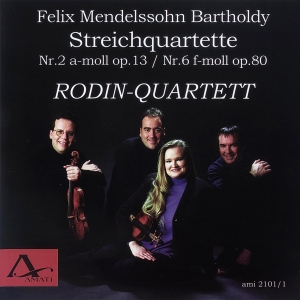 Felix Mendelssohn - String Quartets Nos. 2 & 6 in the group CD / Klassiskt at Bengans Skivbutik AB (5633065)
